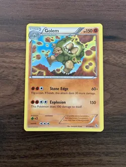 Golem Rare XY - Pokemon Flashfire 47/106 NM - Image 1