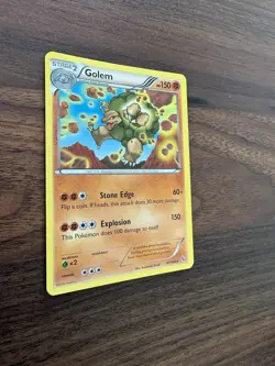 Golem Rare XY - Pokemon Flashfire 47/106 NM - Image 3