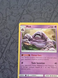 Pokemon: Muk #63/181 Rare Non-holo SM Team Up 2019 - NM - G126 - Image 3