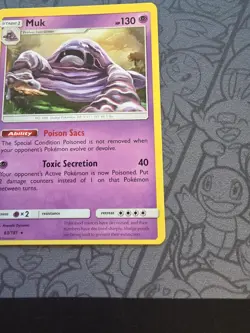 Pokemon: Muk #63/181 Rare Non-holo SM Team Up 2019 - NM - G126 - Image 5