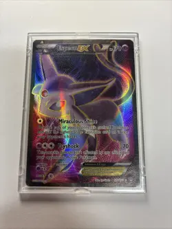 Pokemon TCG Espeon EX 117/122 Holo Full Art XY BREAKpoint - Image 1