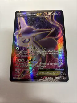 Pokemon TCG Espeon EX 117/122 Holo Full Art XY BREAKpoint - Image 3
