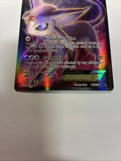 Pokemon TCG Espeon EX 117/122 Holo Full Art XY BREAKpoint - Image 5