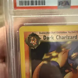 2000 POKEMON ROCKET 1ST EDITION #21 DARK CHARIZARD PSA 10 - Image 4
