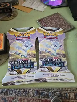 Silver Tempest Sleeved Booster Pack Sealed Pokemon Nintendo - Image 1