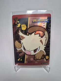 Mankey - Poke Baby - PKB-151-056 Holo - NON TCG Pokemon Fan Art 151 - Image 1