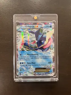 Pokemon XY Greninja EX Black Star Promo Holo #XY20 LP - Image 1