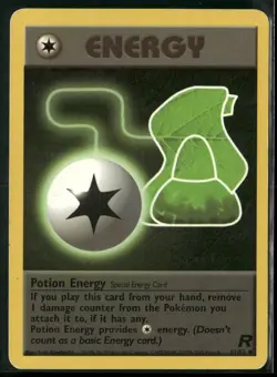 Potion Energy 82/82 Uncommon Team Rocket Pokemon Moderately Played - Image 1