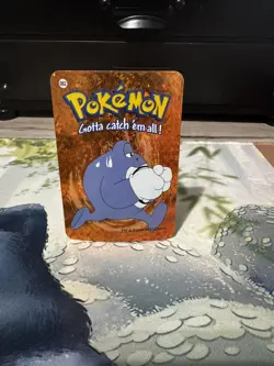 Poliwrath #62 - Vintage Vending Machine Prism Sticker 2000 - Pokemon - Image 1