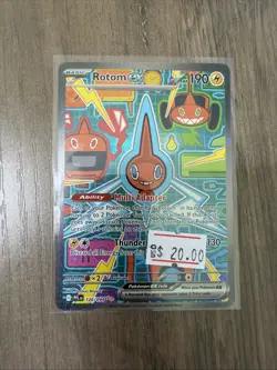 Pokemon TCG Rotom ex SIR 126/094 Me02: Phantasmal Flames NM - Image 1