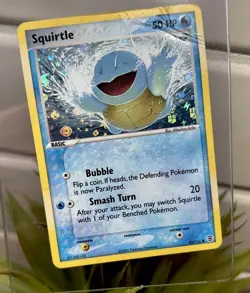 Pokemon TCG Reverse Holo Squirtle #83/112 FireRed & LeafGreen 2004 Ungraded - Image 1