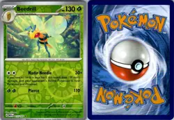 BEEDRILL 015/165 R 151 POKEMON REVERSE HOLO NM/M - Image 3