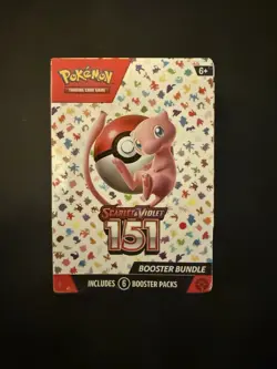 Pokemon Scarlet & Violet 151 Booster Bundle Box 6 Packs Mew 2023 English - Image 1