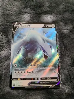 Pokemon Lugia V Full Art Ultra Rare Holo 138/195 Swsh12 Silver Tempest 220 HP - Image 1