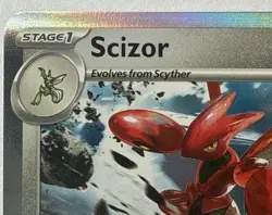 Pokemon Scizor 141/197 Obsidian Flames Holo Rare Pack Fresh 113 - Image 4