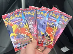 Pokemon TCG Destined Rivals Booster Pack Sealed FAST SHIP - Image 1