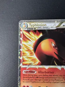 TYPHLOSION 110/123 RARE PRIME HEARTGOLD & SOULSILVER POKEMON MP - Image 5