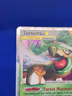 2007 Pokemon Diamond & Pearl Torterra LV.X DP09 Black Star Promo HP - Image 3