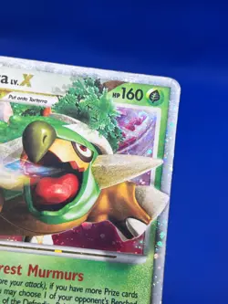 2007 Pokemon Diamond & Pearl Torterra LV.X DP09 Black Star Promo HP - Image 4