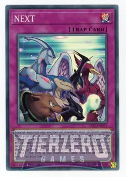Yugioh NEXT SAST-EN071 Super Rare 1st Edition Near Mint / LP - Image 1