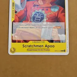 One Piece Scratchmen Apoo (OP10-108/162) OP10 Royal Blood NM TCG CCG - Image 3