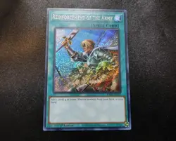 Reinforcement of the Army RA01-EN051 Secret Rare 1st Edition Yugioh Card NM - Image 1