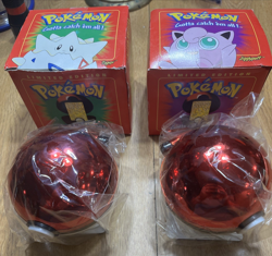 Sealed Pokeball 1999 Pokemon 23K Gold Plated Trading Card by Jigglypuff Togepi - Image 1