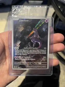 Pokemon Mewtwo TCG SVP 052 Scarlet Violet 151 Factory Sealed Promo Card - Image 1
