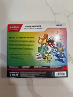 Pokemon First Partner Illustration Collection Series 1 Box 2026 Promo Cards - Image 3
