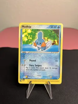 Mudkip 60/109 Pokemon Ruby and Sapphire E-Reader Vintage Trading Card - NM - Image 1