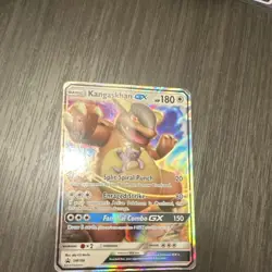 Pokemon Kangaskhan GX Full Art Holo Black Star Promo SM188 SM 180 HP Card - Image 1