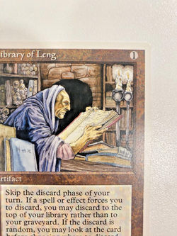 Library of Leng MTG 4th Edition Regular Lightly Played LP - MTG Card - Image 5