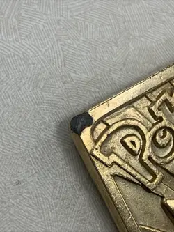 Pokemon 23K Gold Plated TOGEPI Trading Card 1999 Burger King HAS FLAWS - Image 2