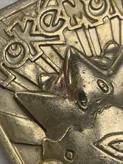 Pokemon 23K Gold Plated TOGEPI Trading Card 1999 Burger King HAS FLAWS - Image 3