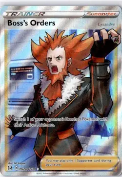 Pokemon Boss's Orders TG24/TG30 - Lost Origin - Full Art Near Mint English - Image 1