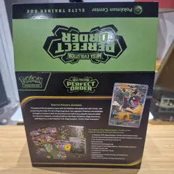 Perfect Order Pokemon Centre ETB outer sleeve shell (no box) - Image 2