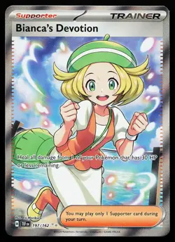Bianca's Devotion 197/162 Ultra Rare Temporal Forces Pokemon Card - Image 1