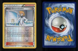 REVERSE HOLO MISTY'S DETERMINATION UNCOMMON 104/122 NM POKEMON - Image 3
