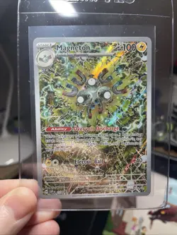 Pokemon Card TCG - Magneton SVP 159 Black Star Promo Surging Sparks Near Mint - Image 2