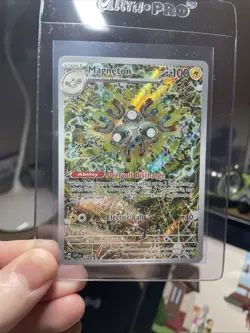 Pokemon Card TCG - Magneton SVP 159 Black Star Promo Surging Sparks Near Mint - Image 4