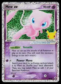 Pokemon Card - Mew ex Celebrations Classic Collection 88/92 Holo - Image 1