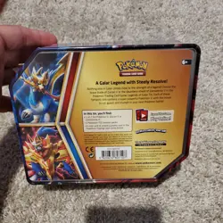 Pokemon TCG: Legends of Galar Tin Zacian V Factory Sealed! 820650807107 - Image 3