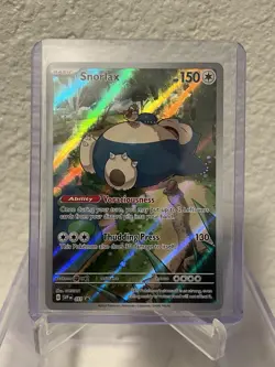 Pokemon TCG Scarlet & Violet 151 Snorlax SVP 051 Illustration Promo NM - Image 1