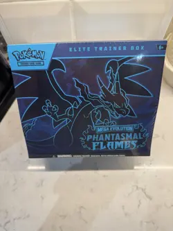 Pokemon TCG Mega Evolutions Phantasmal Flames Elite Trainer Box ETB Sealed UK - Image 1