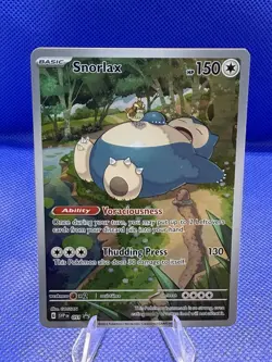 Pokemon Snorlax 051 Promo Holo Scarlet & Violet SVP - Image 1