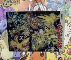 Pokemon Pikachu Vintage Pocket Monsters Vending HOLO Prism Sticker 1998 bandai - Image 5