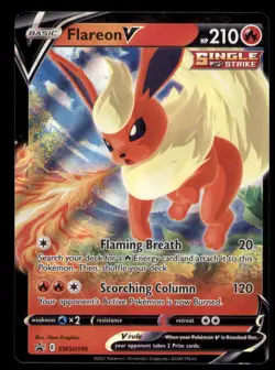 Flareon V SWSH149 Holo Promo Sword & Shield Promo Pokemon TCG NM - Image 1