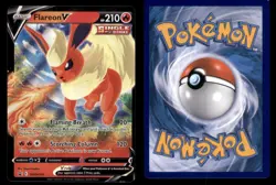 Flareon V SWSH149 Holo Promo Sword & Shield Promo Pokemon TCG NM - Image 3