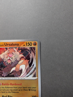 Pokemon TCG Bloodmoon Ursaluna 054 Masterball Holo Prismatic Evolutions English - Image 3