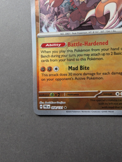Pokemon TCG Bloodmoon Ursaluna 054 Masterball Holo Prismatic Evolutions English - Image 4